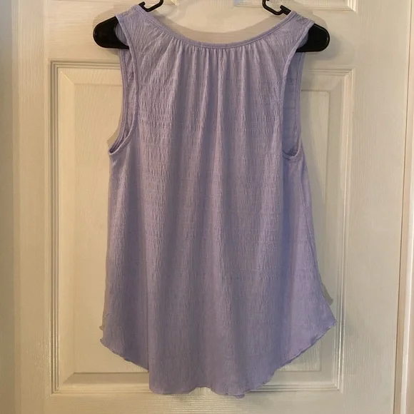 Calypso St. Barth Light Purple Tank Top - Picture 8 of 13